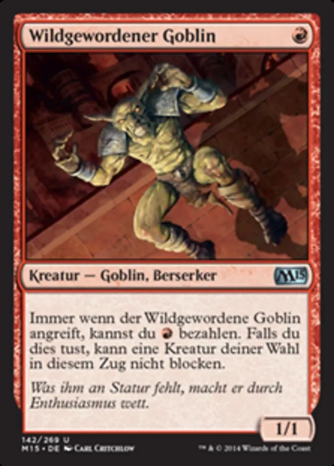 Wildgewordener Goblin kaufen - Magic 2015 bei TcG Love
