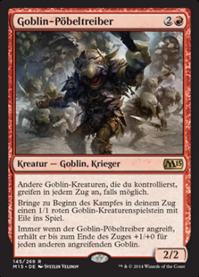 Goblin-Pöbeltreiber kaufen - Magic 2015 bei TcG Love