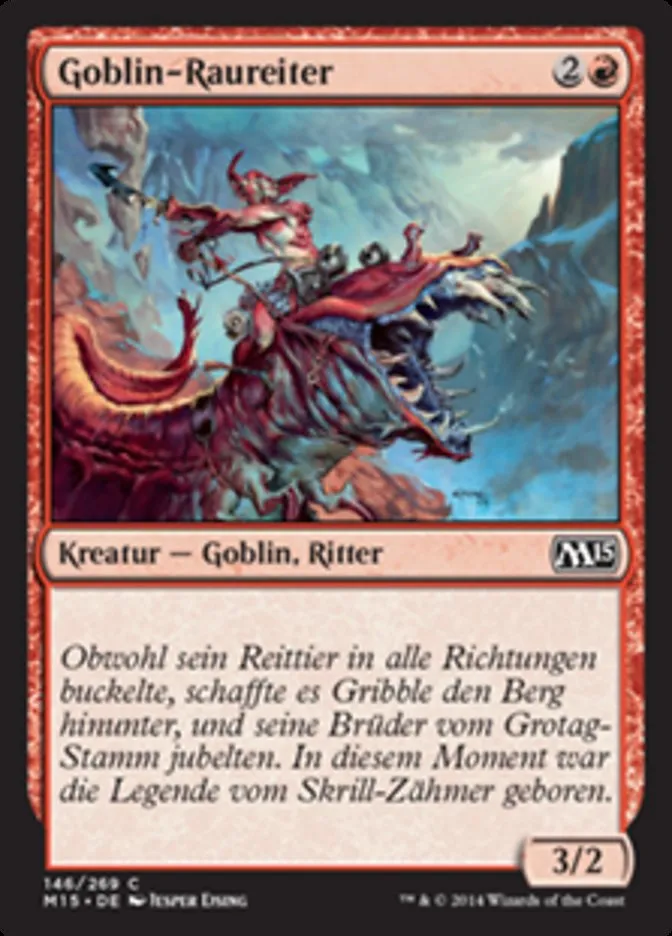 Goblin-Raureiter kaufen - Magic 2015 bei TcG Love