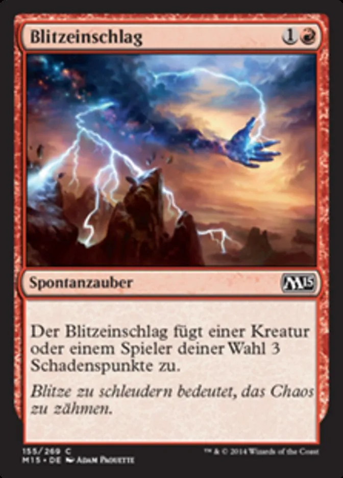 Blitzeinschlag kaufen - Magic 2015 bei TcG Love