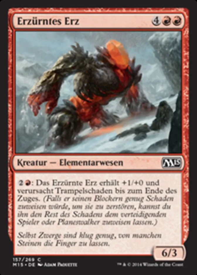Erzürntes Erz kaufen - Magic 2015 bei TcG Love