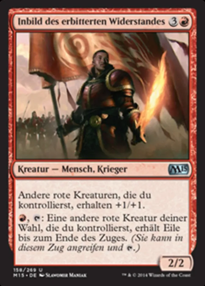 Inbild des erbitterten Widerstandes kaufen - Magic 2015 bei TcG Love