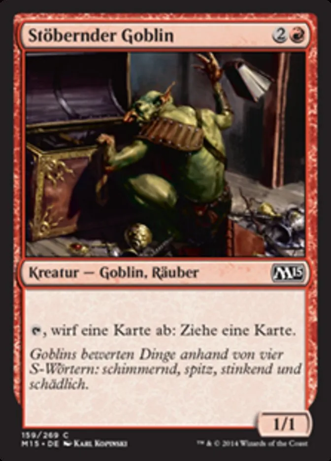 Stöbernder Goblin kaufen - Magic 2015 bei TcG Love