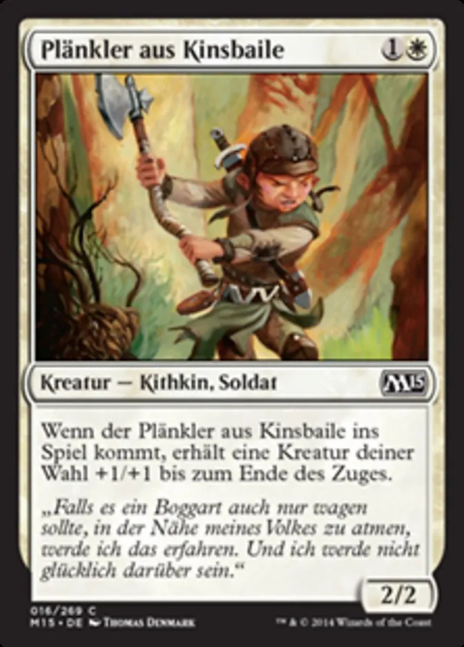 Plänkler aus Kinsbaile kaufen - Magic 2015 bei TcG Love