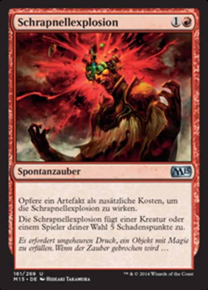 Schrapnellexplosion kaufen - Magic 2015 bei TcG Love