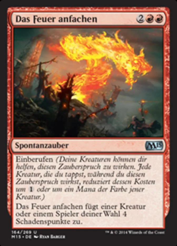 Das Feuer anfachen kaufen - Magic 2015 bei TcG Love
