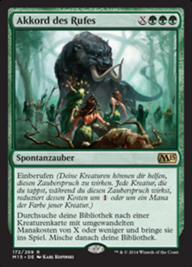 Akkord des Rufes kaufen - Magic 2015 bei TcG Love