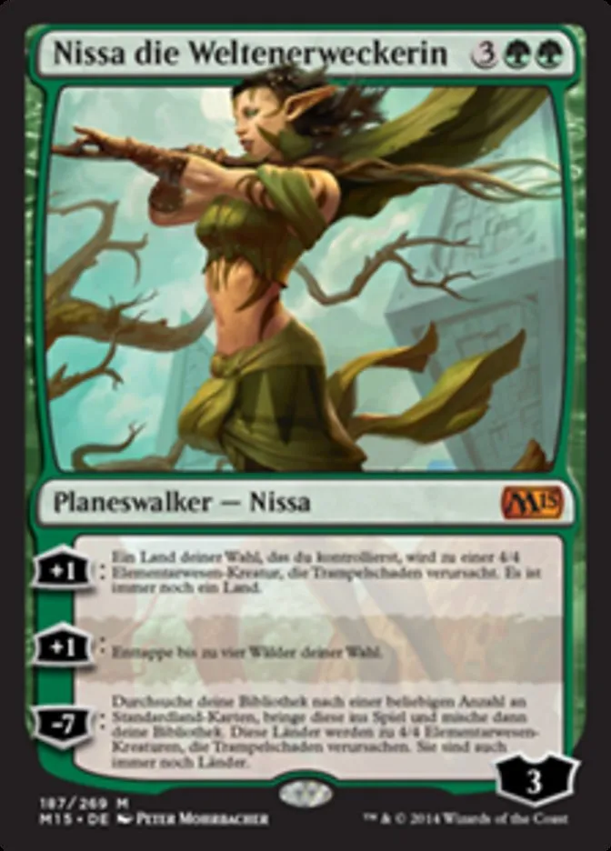 Nissa die Weltenerweckerin kaufen - Magic 2015 bei TcG Love