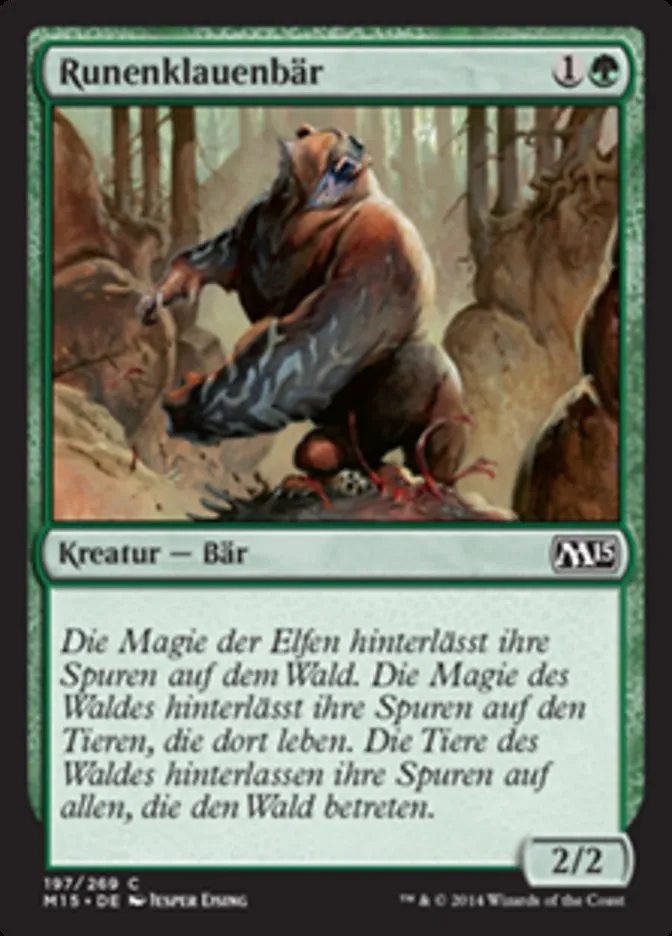 Runenklauenbär kaufen - Magic 2015 bei TcG Love