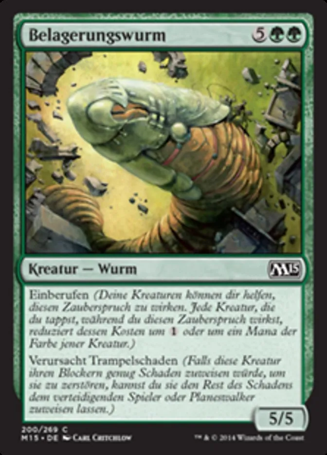 Belagerungswurm kaufen - Magic 2015 bei TcG Love