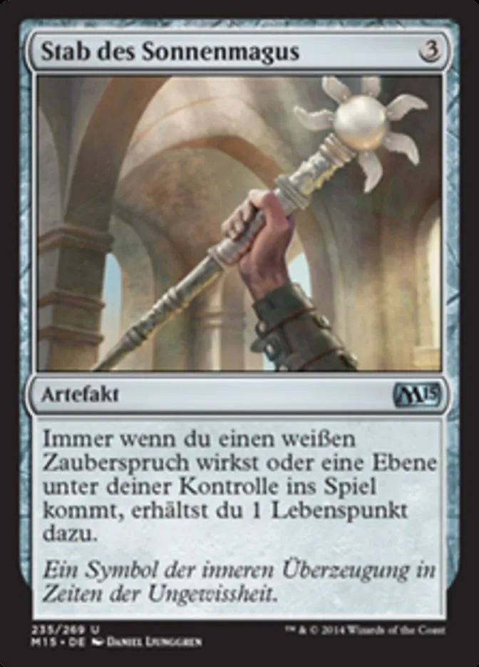 Stab des Sonnenmagus kaufen - Magic 2015 bei TcG Love