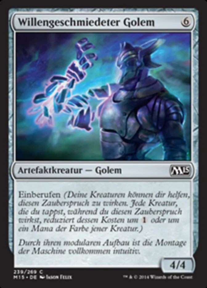 Willengeschmiedeter Golem kaufen - Magic 2015 bei TcG Love