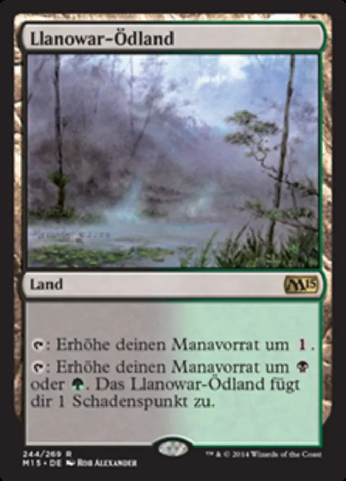 Llanowar-Ödland kaufen - Magic 2015 bei TcG Love
