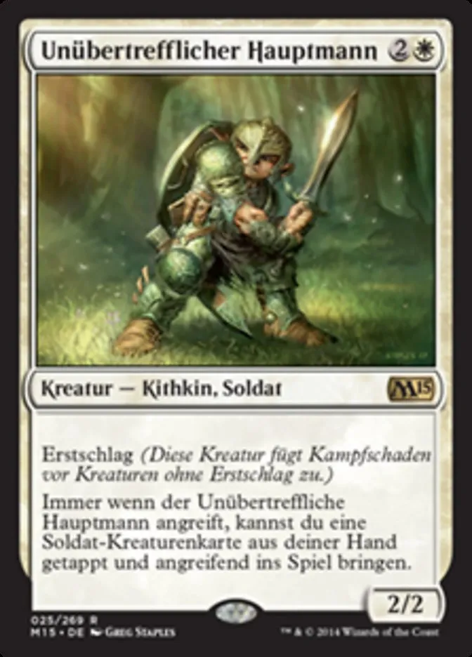 Unübertrefflicher Hauptmann kaufen - Magic 2015 bei TcG Love