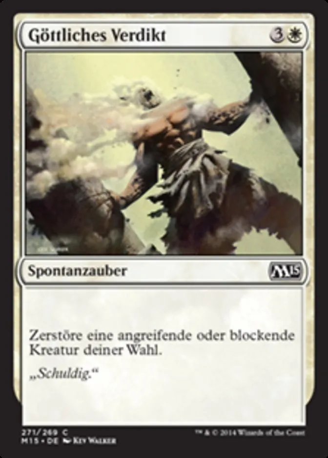 Göttliches Verdikt kaufen - Magic 2015 bei TcG Love