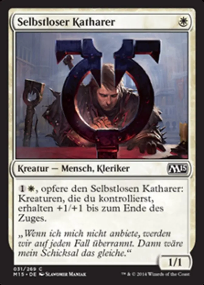 Selbstloser Katharer kaufen - Magic 2015 bei TcG Love