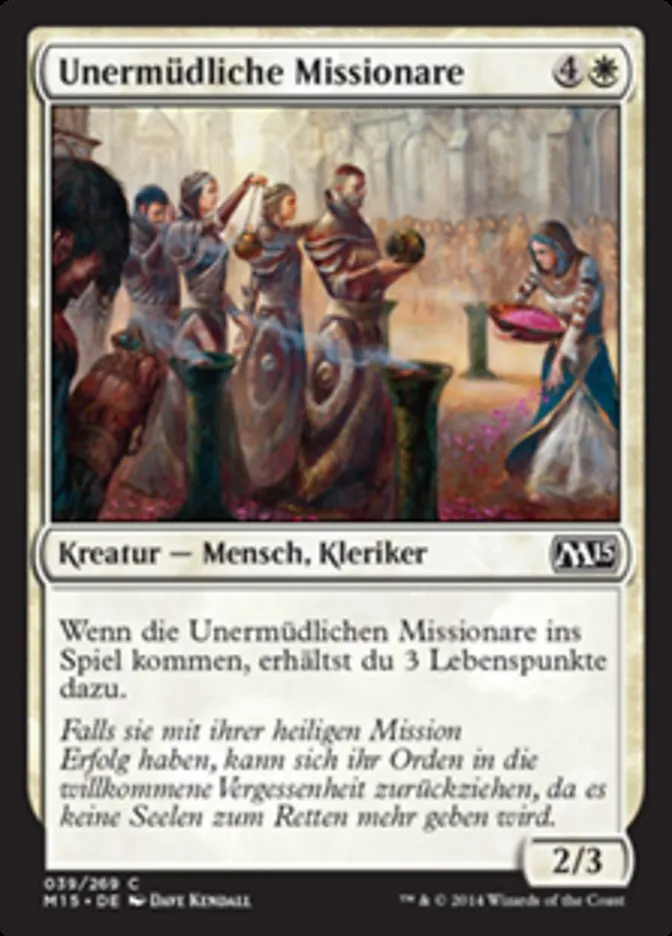 Unermüdliche Missionare kaufen - Magic 2015 bei TcG Love