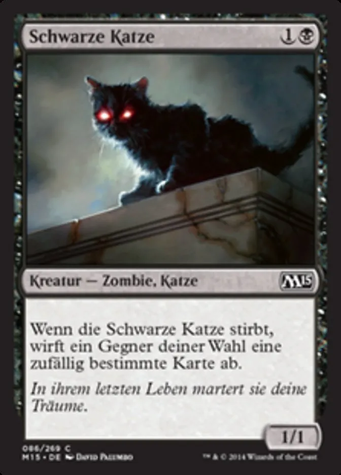 Schwarze Katze kaufen - Magic 2015 bei TcG Love