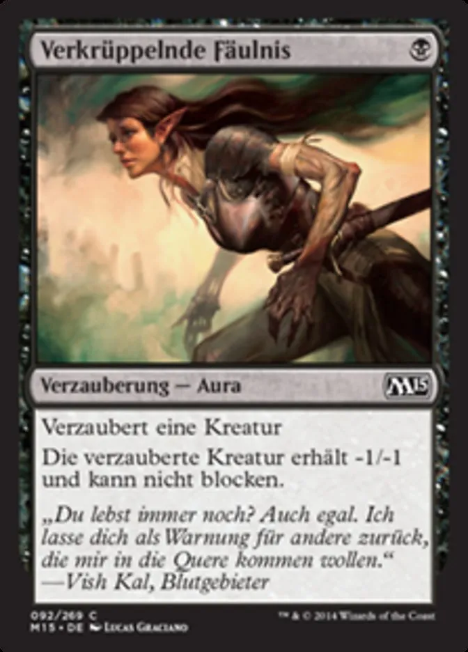 Verkrüppelnde Fäulnis kaufen - Magic 2015 bei TcG Love