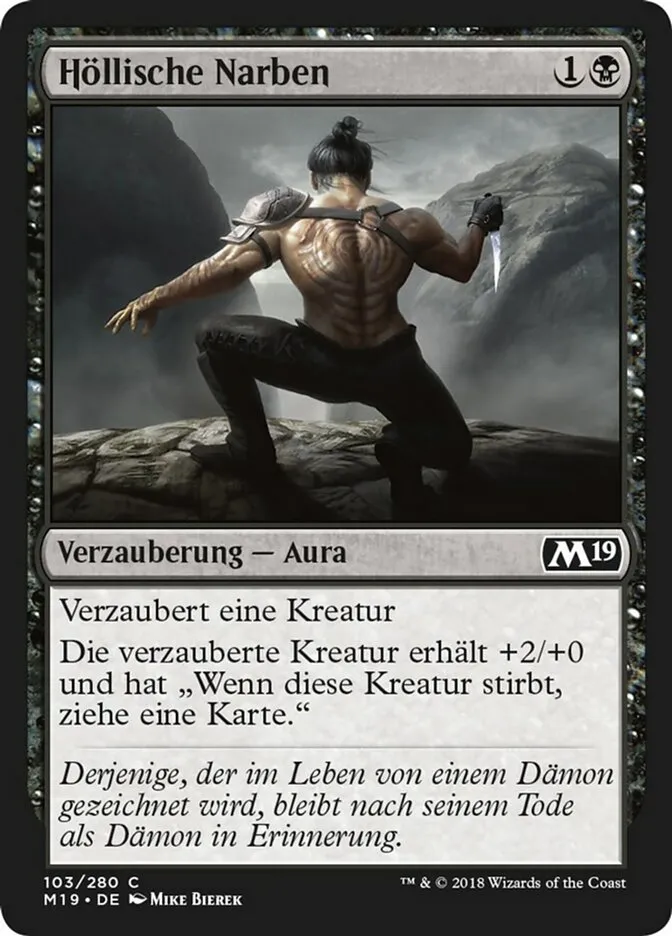 Höllische Narben kaufen - Core Set 2019 bei TcG Love