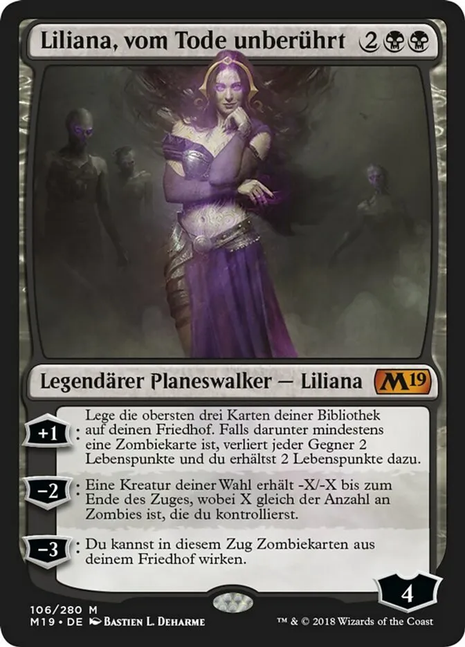 Liliana, vom Tode unberührt kaufen - Core Set 2019 bei TcG Love