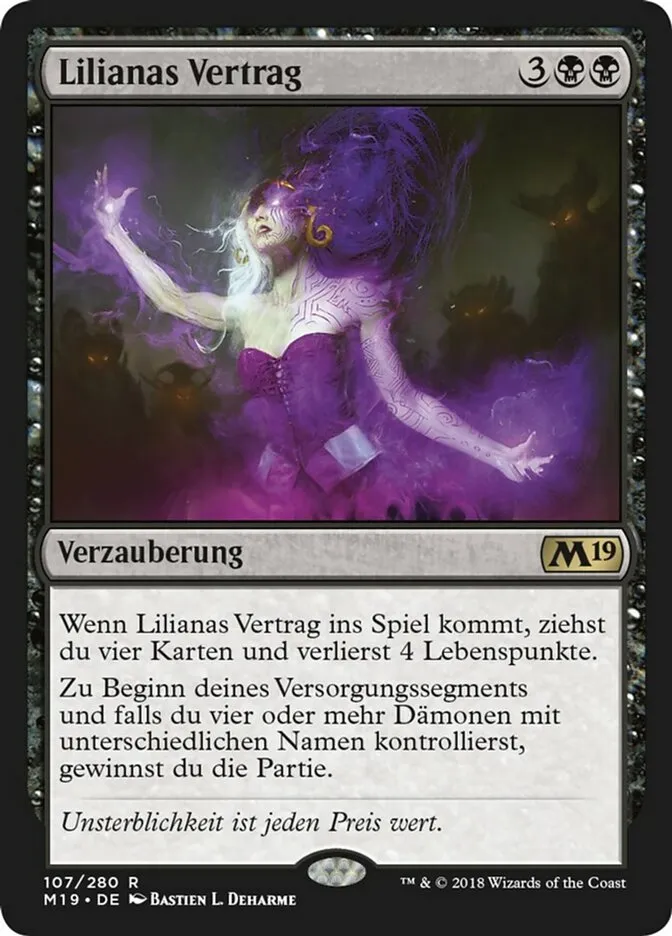 Lilianas Vertrag kaufen - Core Set 2019 bei TcG Love
