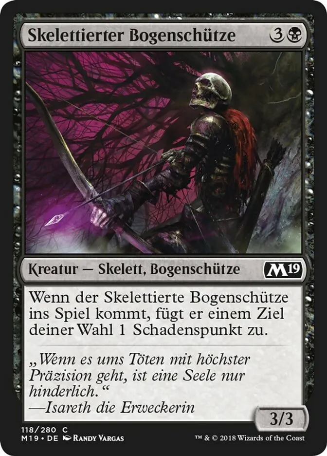 Skelettierter Bogenschütze kaufen - Core Set 2019 bei TcG Love