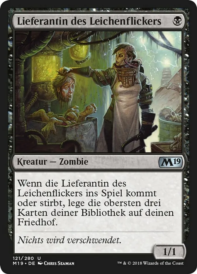 Lieferantin des Leichenflickers kaufen - Core Set 2019 bei TcG Love