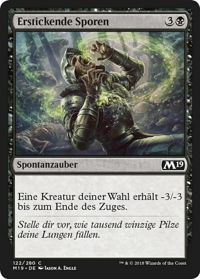 Erstickende Sporen kaufen - Core Set 2019 bei TcG Love