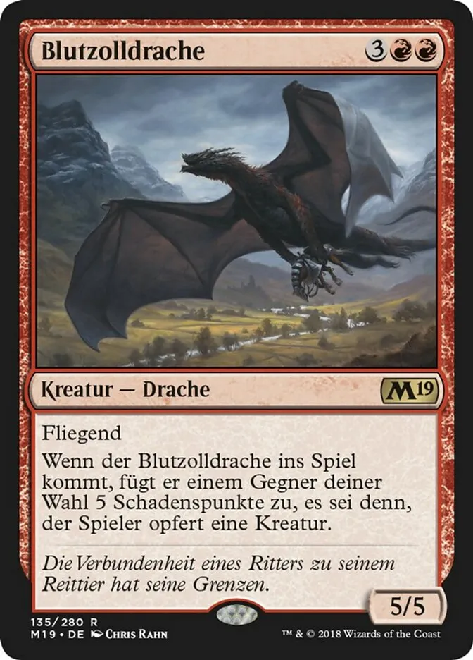 Blutzolldrache kaufen - Core Set 2019 bei TcG Love