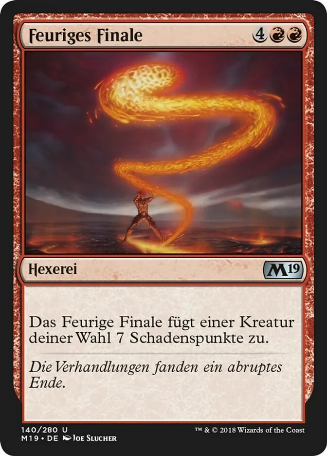 Feuriges Finale kaufen - Core Set 2019 bei TcG Love
