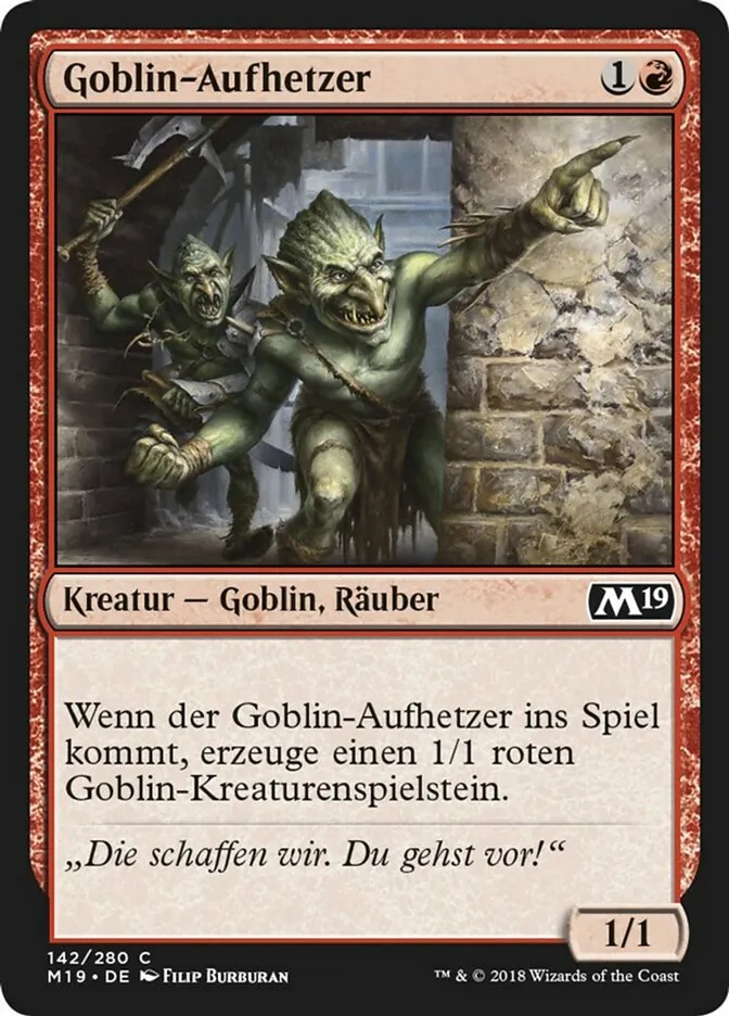 Goblin-Aufhetzer kaufen - Core Set 2019 bei TcG Love