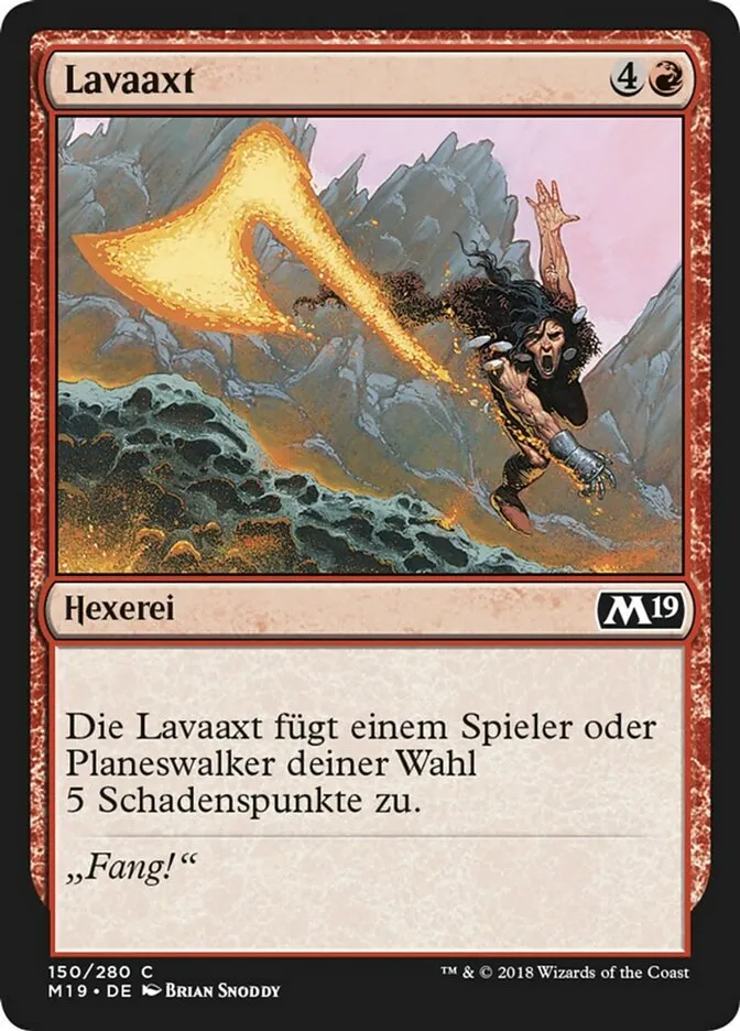 Lavaaxt kaufen - Core Set 2019 bei TcG Love