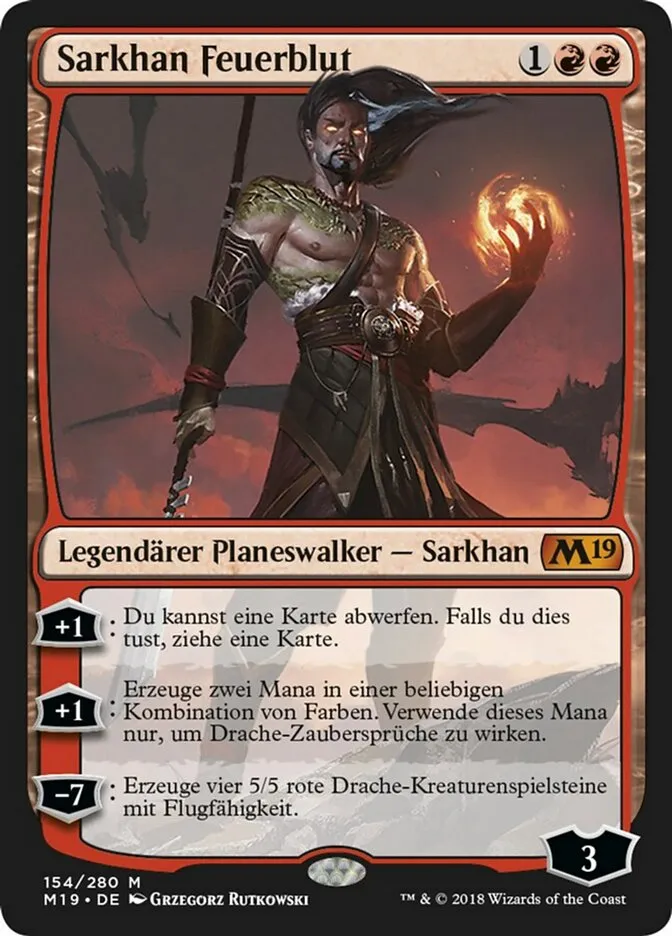 Sarkhan Feuerblut kaufen - Core Set 2019 bei TcG Love