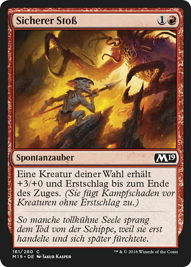 Sicherer Stoß kaufen - Core Set 2019 bei TcG Love