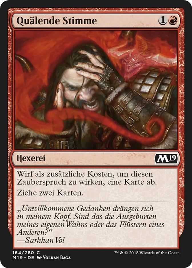 Quälende Stimme kaufen - Core Set 2019 bei TcG Love