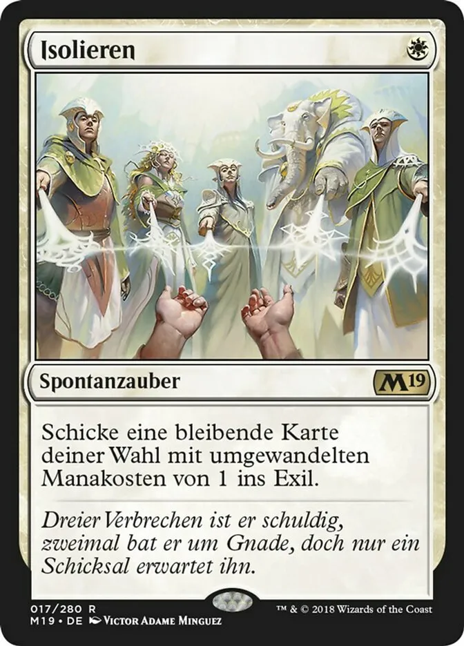 Isolieren kaufen - Core Set 2019 bei TcG Love