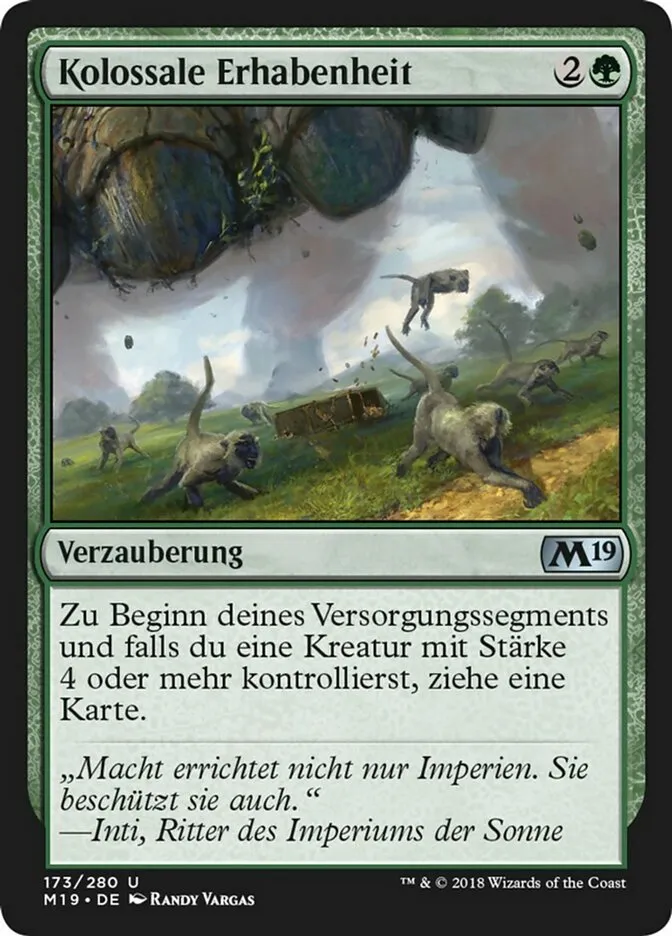 Kolossale Erhabenheit kaufen - Core Set 2019 bei TcG Love