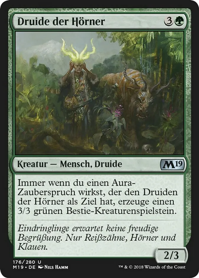 Druide der Hörner kaufen - Core Set 2019 bei TcG Love