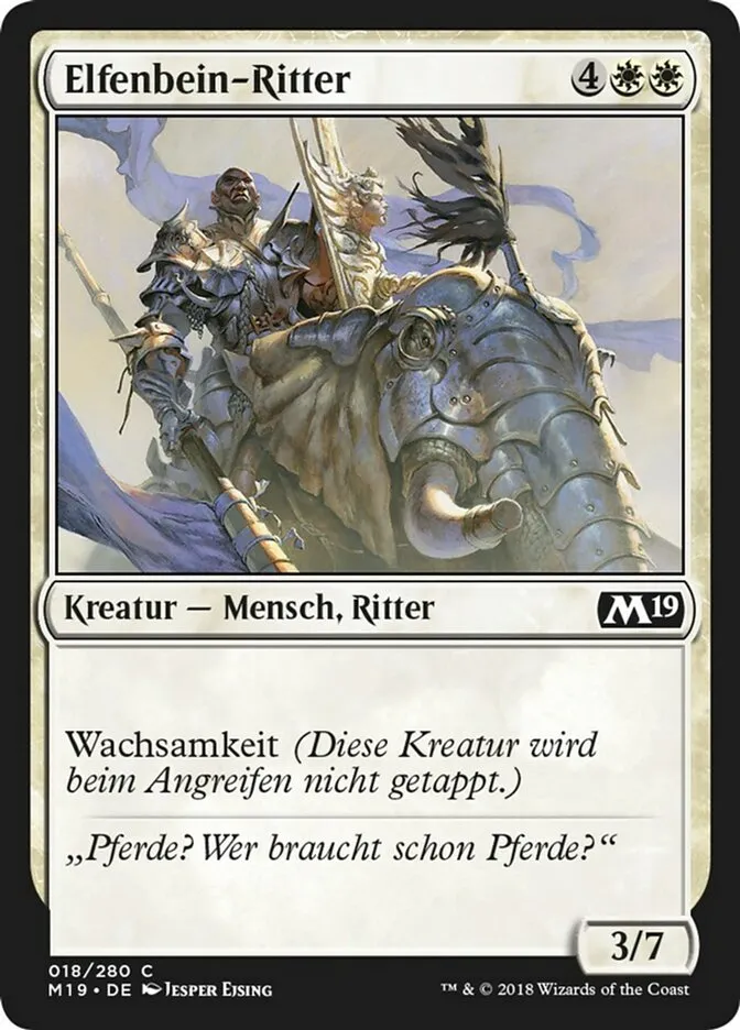 Elfenbein-Ritter kaufen - Core Set 2019 bei TcG Love