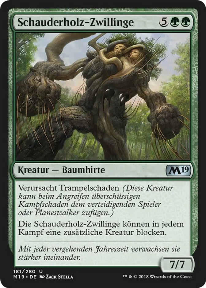 Schauderholz-Zwillinge kaufen - Core Set 2019 bei TcG Love
