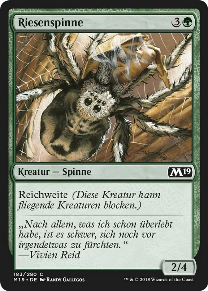 Riesenspinne kaufen - Core Set 2019 bei TcG Love