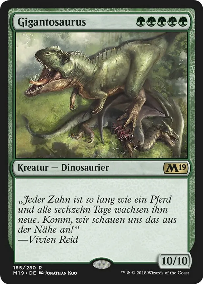 Gigantosaurus kaufen - Core Set 2019 bei TcG Love