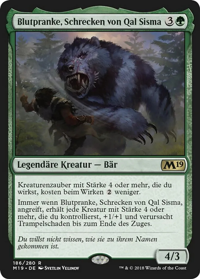 Blutpranke, Schrecken von Qal Sisma kaufen - Core Set 2019 bei TcG Love