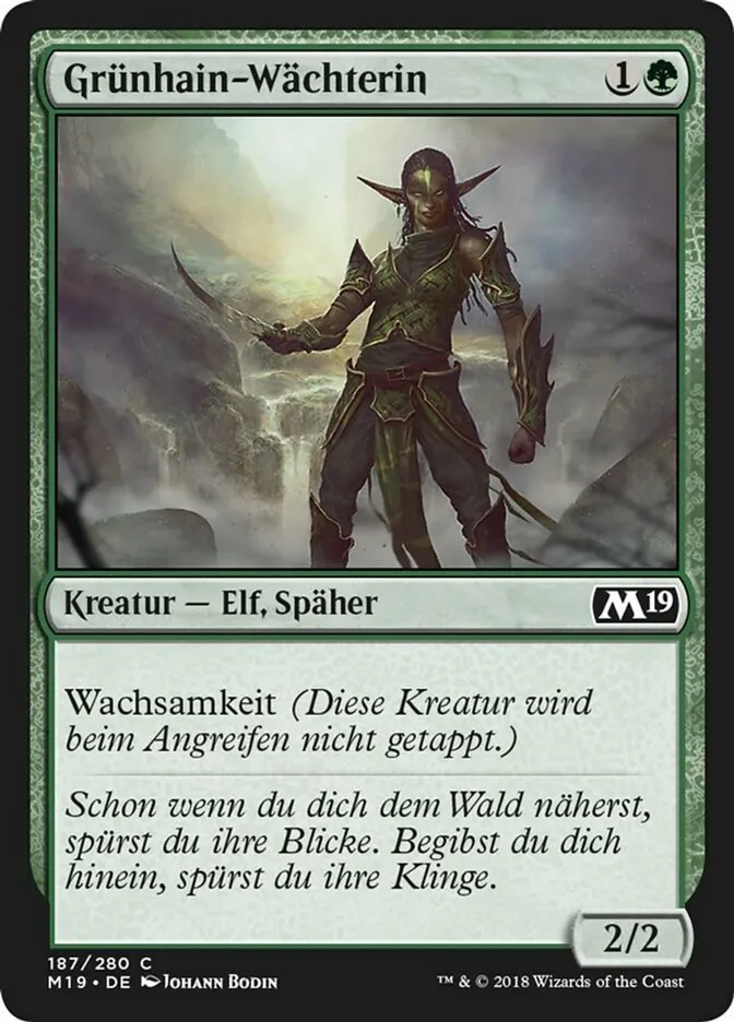 Grünhain-Wächterin kaufen - Core Set 2019 bei TcG Love