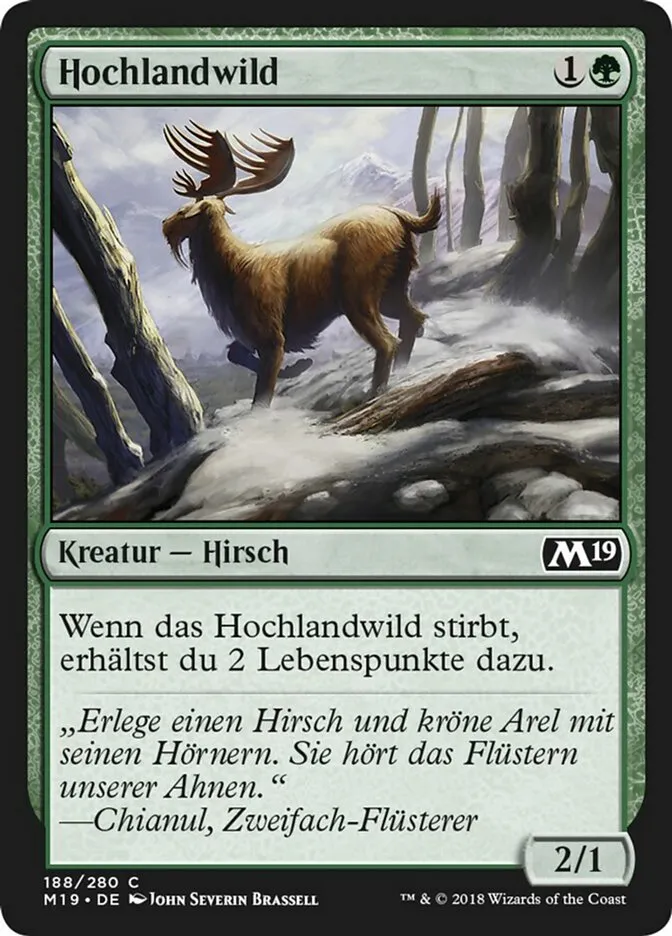 Hochlandwild kaufen - Core Set 2019 bei TcG Love