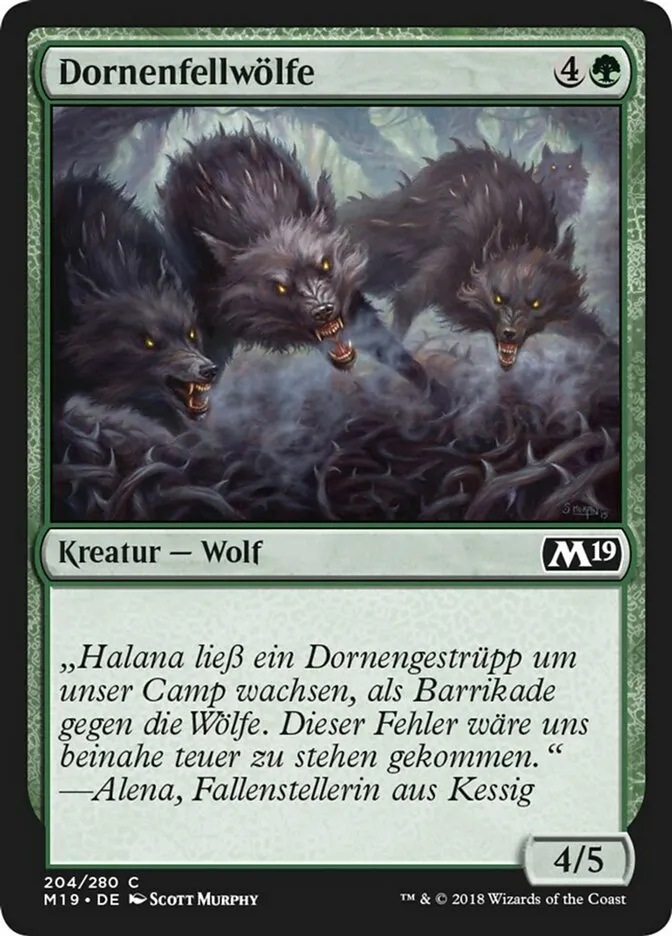 Dornenfellwölfe kaufen - Core Set 2019 bei TcG Love