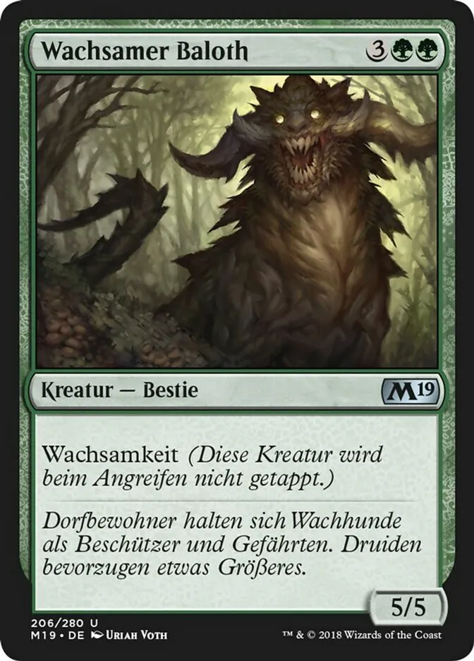 Wachsamer Baloth kaufen - Core Set 2019 bei TcG Love