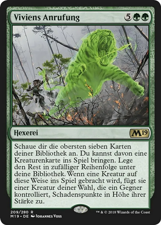 Viviens Anrufung kaufen - Core Set 2019 bei TcG Love