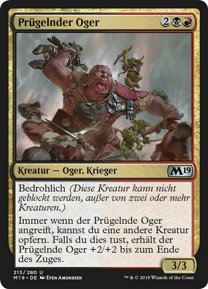 Prügelnder Oger kaufen - Core Set 2019 bei TcG Love